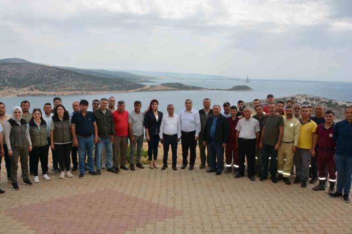 Silifkeli Muhtarlar Orman Yangınları Konusunda Bilgilendirildi