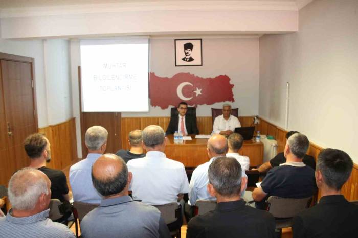 Domaniç’te Köylere Hizmet Götürme Birliği Olağanüstü Meclis Toplantısı