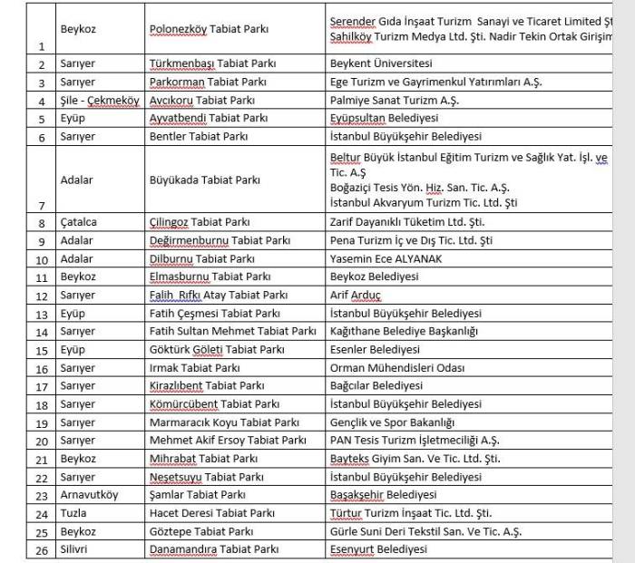 İstanbul Valiliği Orman Yangınlarına Karşı Alınan Önlemleri Duyurdu