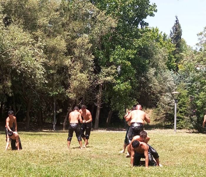 Körfezli Güreşçiler Kırkpınar’a Hazırlanıyor