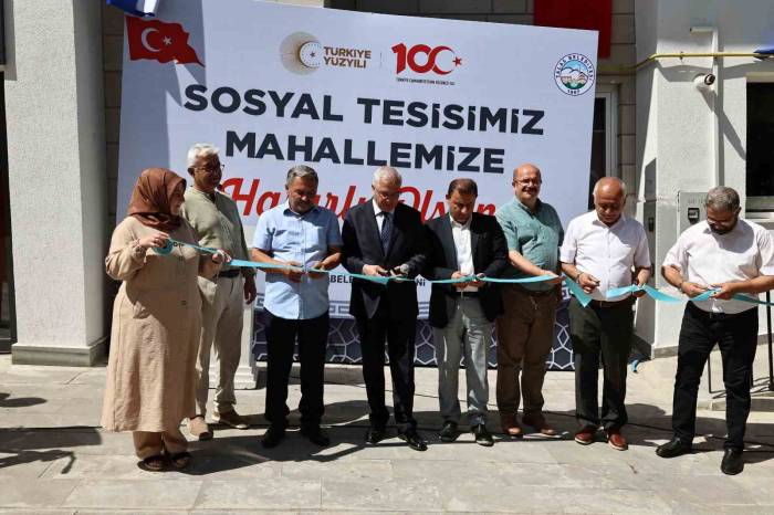 Talas Belediyesi’nden Reşadiye’ye Sosyal Tesis