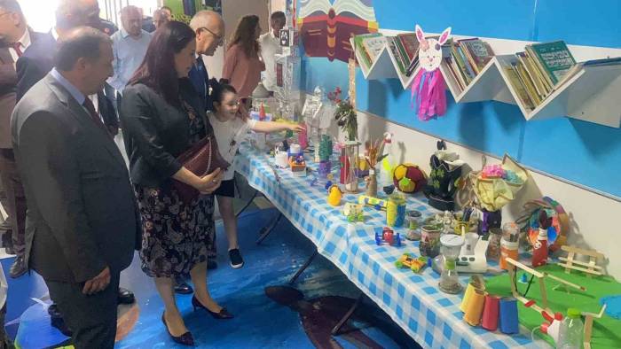 İlkokulda Sıfır Atık Projesinin Açılışı Yapıldı