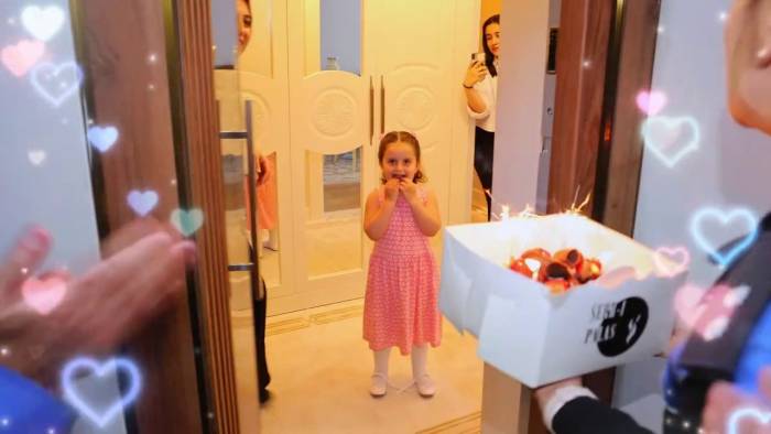 Şehit Kızına Sürpriz Doğum Günü