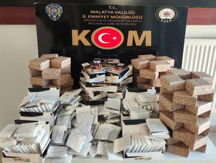 Malatya’da Kaçakçılık Operasyonu