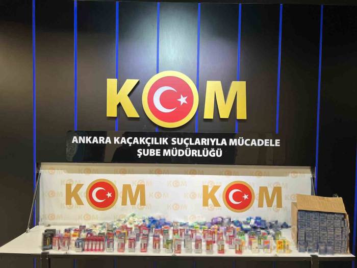 Ankara’da Kaçak Sigara Operasyonu: 1 Milyonu Aşkın Doldurulmuş Makaron Ele Geçirildi