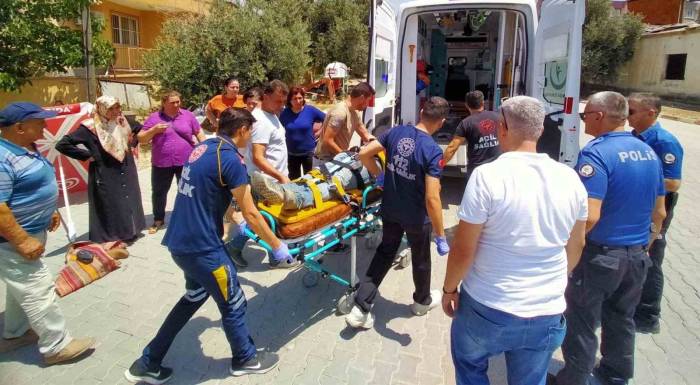 Buharkent’te Trafik Kazası: 1 Yaralı