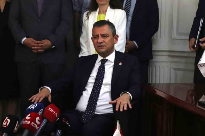 Chp Genel Başkanı Özel: "Emekliye Ve Asgari Ücrete Enflasyon Oranında Zam Bekliyoruz"