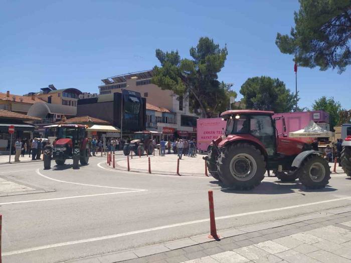 Çiftçiler 2’inci Kez Eylemde