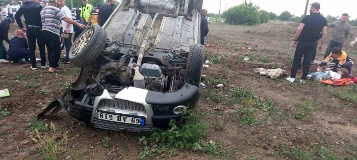 Erzincan’da Trafik Kazası: 4 Yaralı