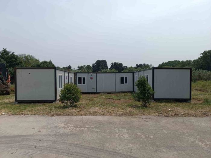Deprem Konteynerleri Gemlik’e Geri Getirildi