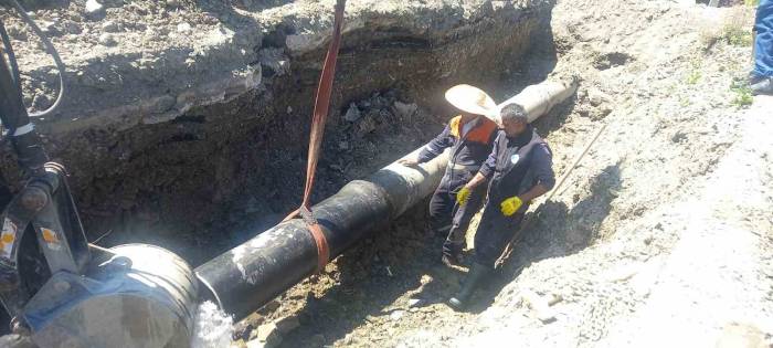 Hakkari’deki İçme Suyu Arızası Giderildi