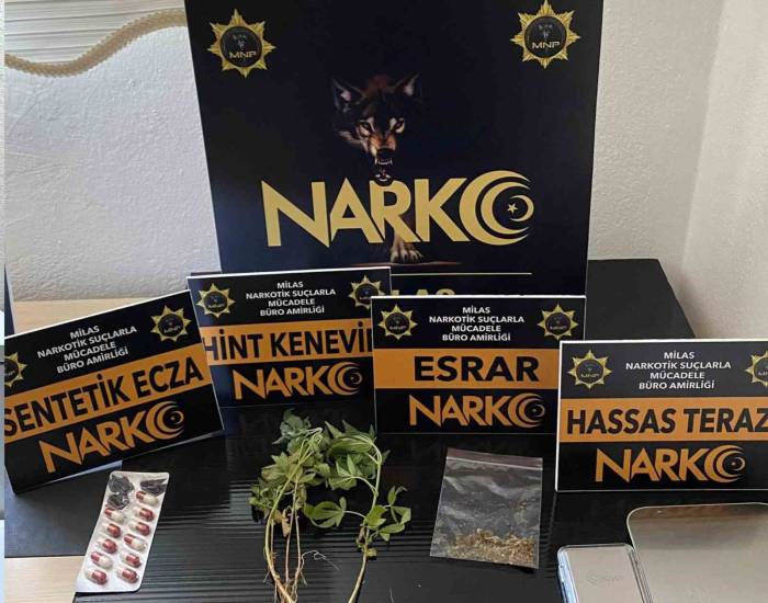 Muğla’da Uyuşturucu Operasyonu:4 Tutuklama