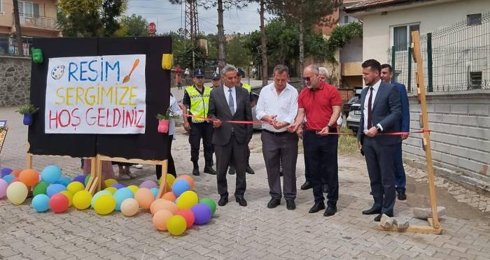 Tavşanlı Balıköy’de Renkler Ve Sanat Buluştu