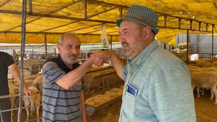 Modern Hayvan Pazarı’nda Kurbanlık Alışverişi Devam Ediyor