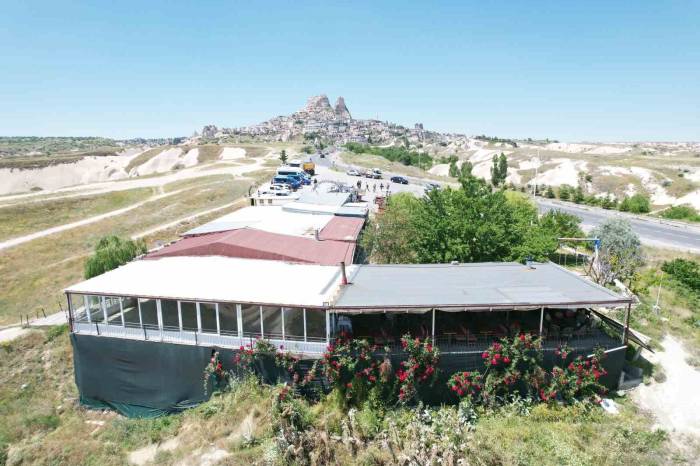 Kapadokya’da 15. Kaçak Yapıya 15. Balyoz