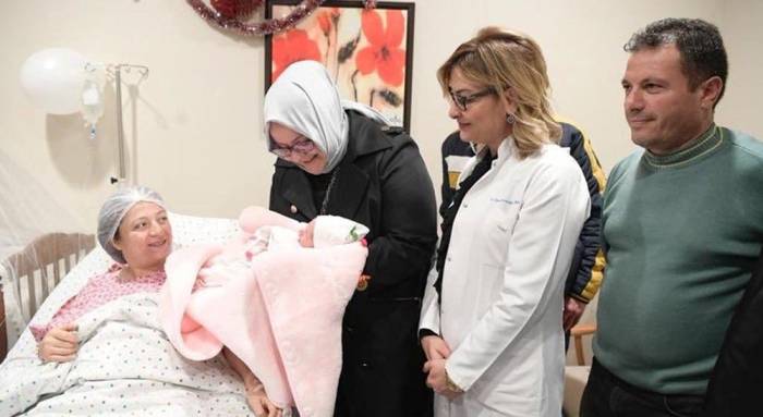 Boşanma Aşamasındaki Kocası Tarafından Öldürülen Kadın İle Çocuğu Son Yolcuğuna Uğurlandı