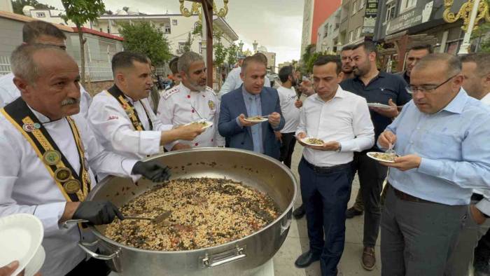 Silopi’de Patenti Alınan ’cudi Pilav’ının Festivali Yapıldı