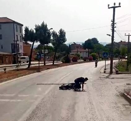 Bartın’da İlginç Kaza