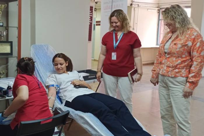 Aydın Devlet Hastanesi’nden Türk Kızılay’ına Anlamlı Destek