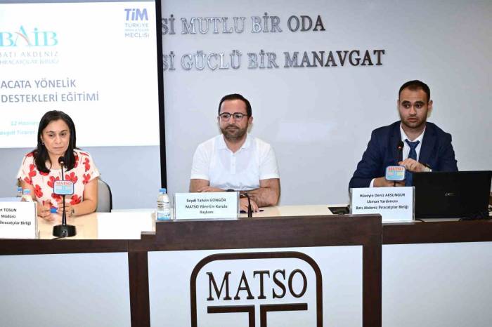 Başkan Güngör: “Manavgat Olarak Turizmdeki Başarıyı İhracatta Da Yakalamalıyız”