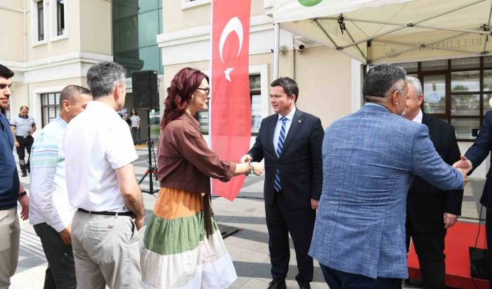 Başkan Aydın Personel İle Bayramlaştı