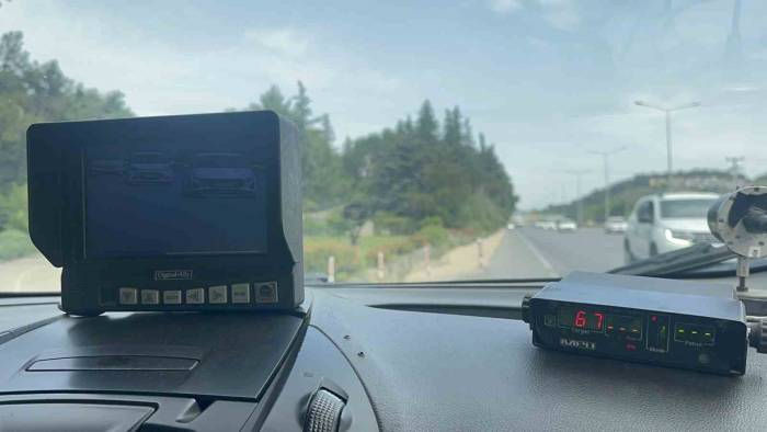 Bursa’da Bayram Öncesi Radarla Hız Denetimi