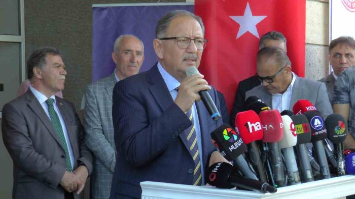 Bakan Özhaseki: “Gelişiyoruz, Büyüyoruz Ve Bu Durum Düşmana Korku Salıyor”