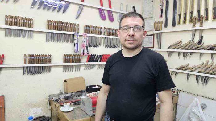 Kurban Bayramı Öncesi Bıcak Bileyicilerinde Yoğunluk