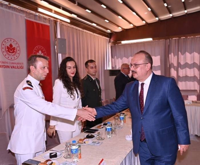 Aydın Protokolü Bayramlaştı