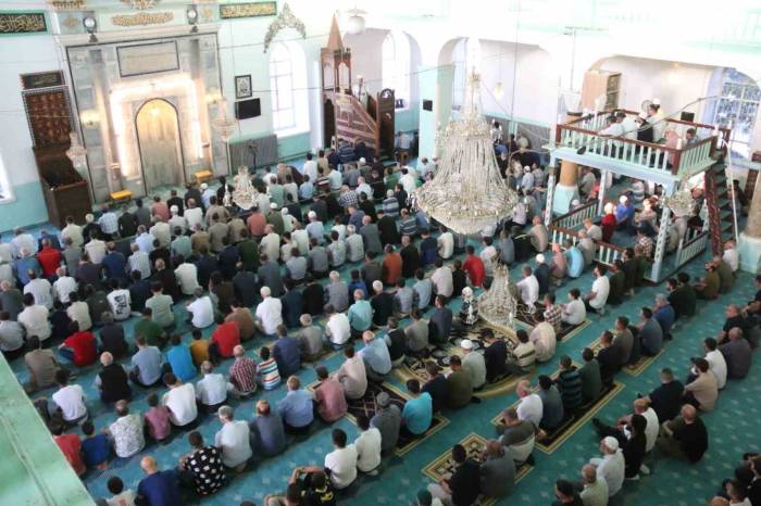 Burdur’da Kurban Bayramı Namazı Eda Edildi