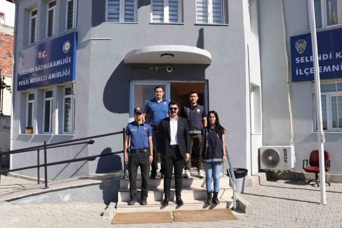 Kaymakam Kara, Güvenlik Güçleriyle Bayramlaştı