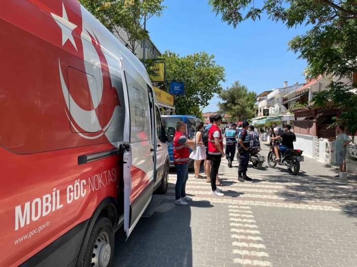 Edirne’de Sahil Şeridinde Düzensiz Göçmen Denetimi