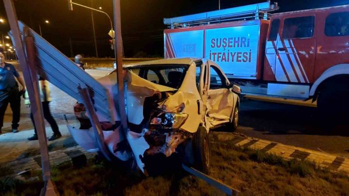 Bayram Yolunda Kaza 9 Yaralı