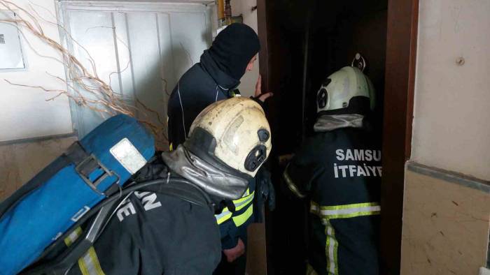 Samsun’da Yangın Paniği