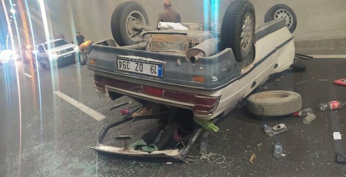 Kahramanmaraş’ta Otomobil Takla Attı: 2 Yaralı