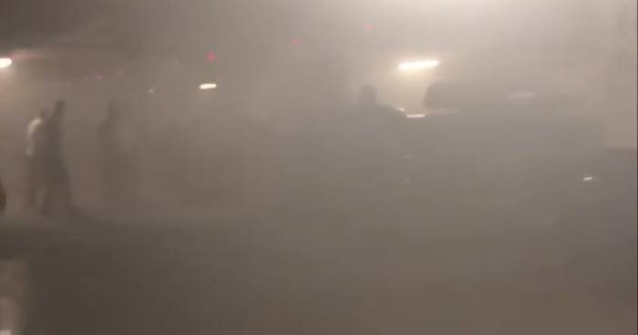 Korupark Otoparkındaki Araç Alev Alev Yandı