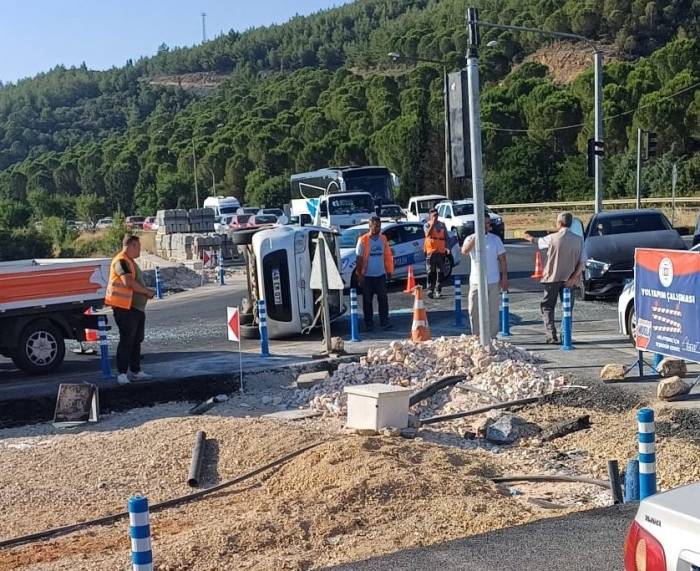 Menteşe’de Trafik Kazası: 1 Yaralı