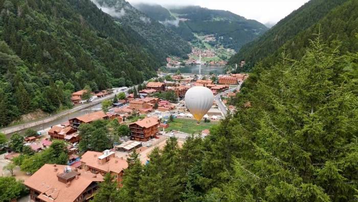 Uzungöl’ü Balondan İzleyecekler