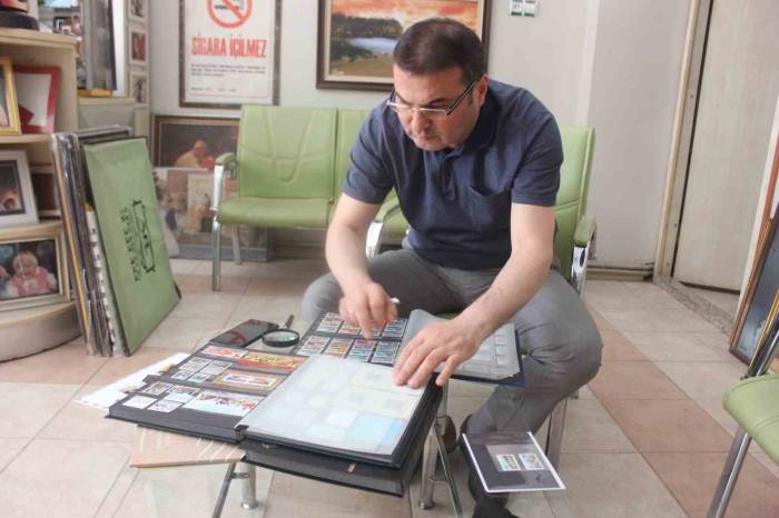 40 Yıldır Pul Biriktiriyor