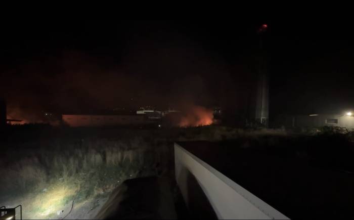 Tekirdağ’da Trafo Patlaması Sonucu Otluk Alanda Yangın Çıktı