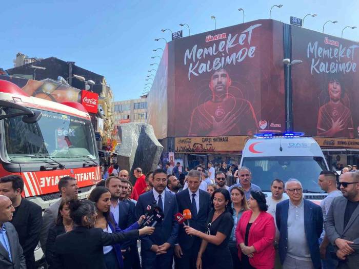 Beşiktaş Belediye Başkanı Rıza Akpolat Ambulans Ve İtfaiye Geçiş Noktalarında Denetimlerde Bulundu