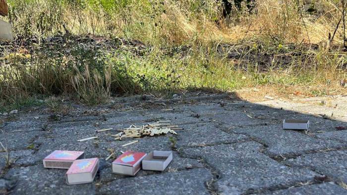 Kibritle Oynayan Çocuklar Yangın Çıkardı: Erken Müdahale Faciayı Önledi