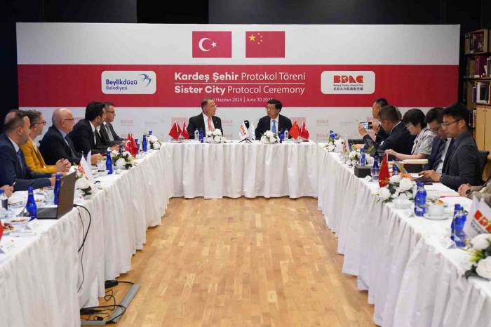 Beylikdüzü İle Beijing-daxing Havalimanı Kenti Kardeş Şehir Oldu