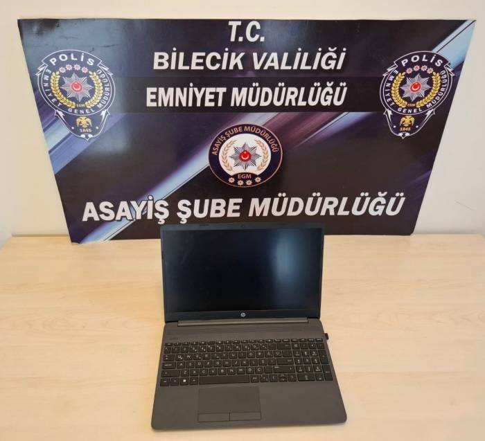 Çaldığı Laptopu Başka Bir Şahsa Satan Şüpheli Tutuklandı