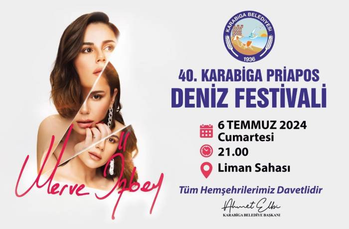 40. Karabiga Priapos Deniz Festivali Coşkuyla Kutlanacak