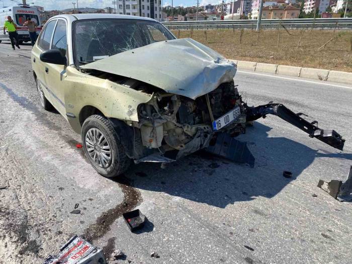 Samsun’da Otomobil İle Pikap Çarpıştı: 1 Yaralı