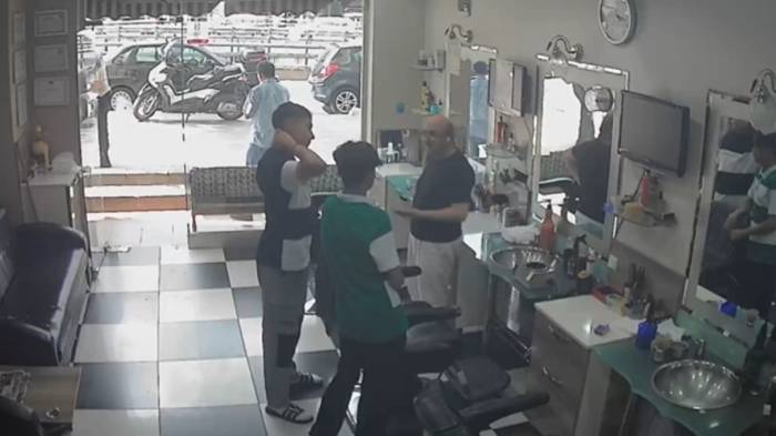 Sultangazi’de Tıraş Olup 600 Lira Ücreti Ödemeden Böyle Kaçtılar
