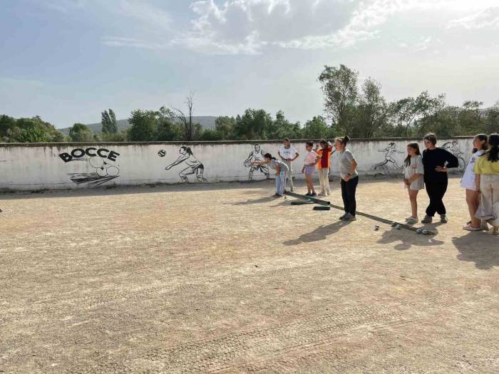 Ula’da Bocce Sporu Çocuklar İçin Vazgeçilmez Oldu