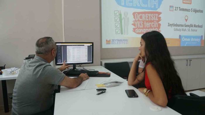 Zeytinburnu Gençlik Merkezi’nden Lgs Sınavına Giren Öğrencilere Ücretsiz Tercih Hizmeti