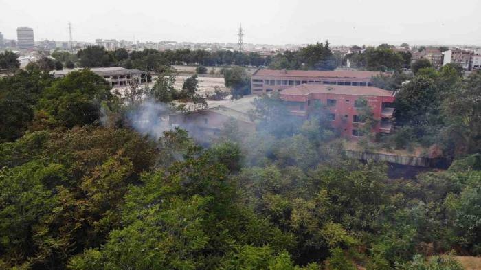 Bursa’nın Göbeğinde Korkutan Yangın